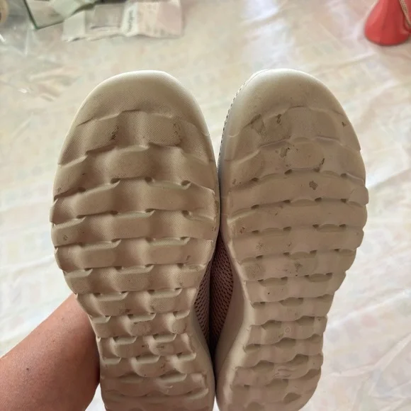 Skechers Go Walk Goga Max Gen 5 Mesh Slip-ons Sandy Beige SZ 7.5 Worn 1X - Picture 13 of 16